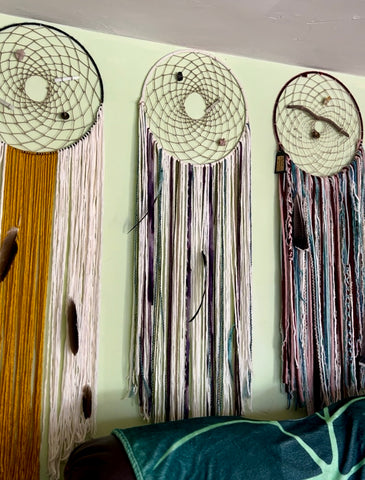 Star Child XL Dreamcatcher (pictured on the right)